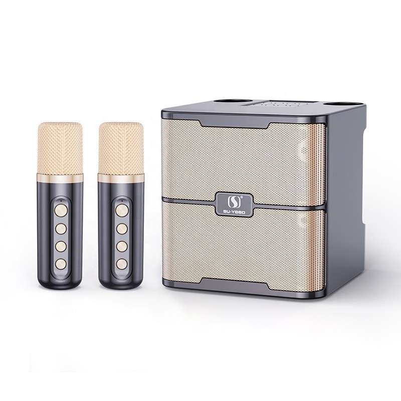  ລຳໂພງ ພົກພາ OEM ລຸ້ນ YS-213 ລຳໂພງ Bluetooth ດີໄຊນ໌ທັນສະໄໝ ມີກຳລັງສຽງແຮງ 20W ສຽງຄົມຊັດ ພ້ອມຟັງຊັນ Karaoke ແລະ ຮອງຮັບໄມໂຄຣໂຟນ 2 ອັນ