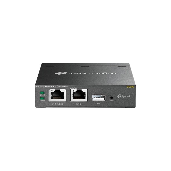 ພອດ TP-Link ລຸ້ນ OC200  ເປັນ Omada Hardware Controller ແມ່ນອຸປະກອນຄວບຄຸມຮາດແວທີ່ອອກແບບມາເພື່ອຈັດການ ແລະ ຄວບຄຸມລະບົບ Wi-Fi ຂອງ Omada EAPs ໃນຮູບແບບສູນກາງ. ເໝາະສຳລັບທຸລະກິດ, ຮ້ານອາຫານ, ໂຮງແຮມ ແລະ ອົງການຕ່າງໆ.